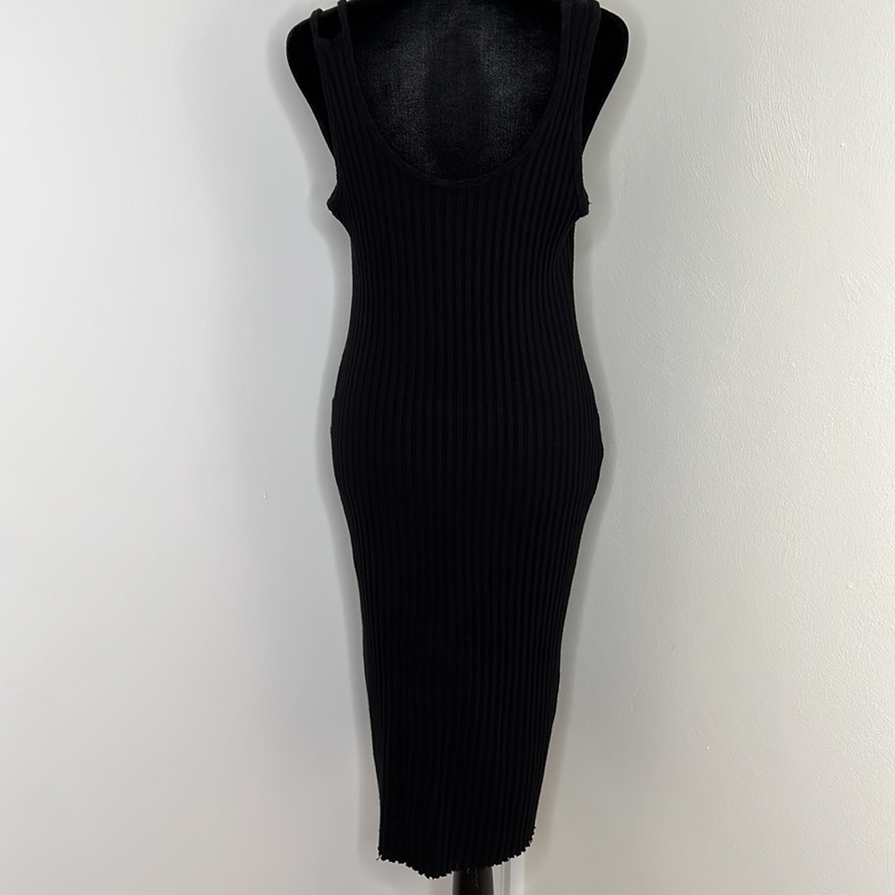 THE RANGE Ribbed Suspended Tank Midi Dress - Picture 8 of 15